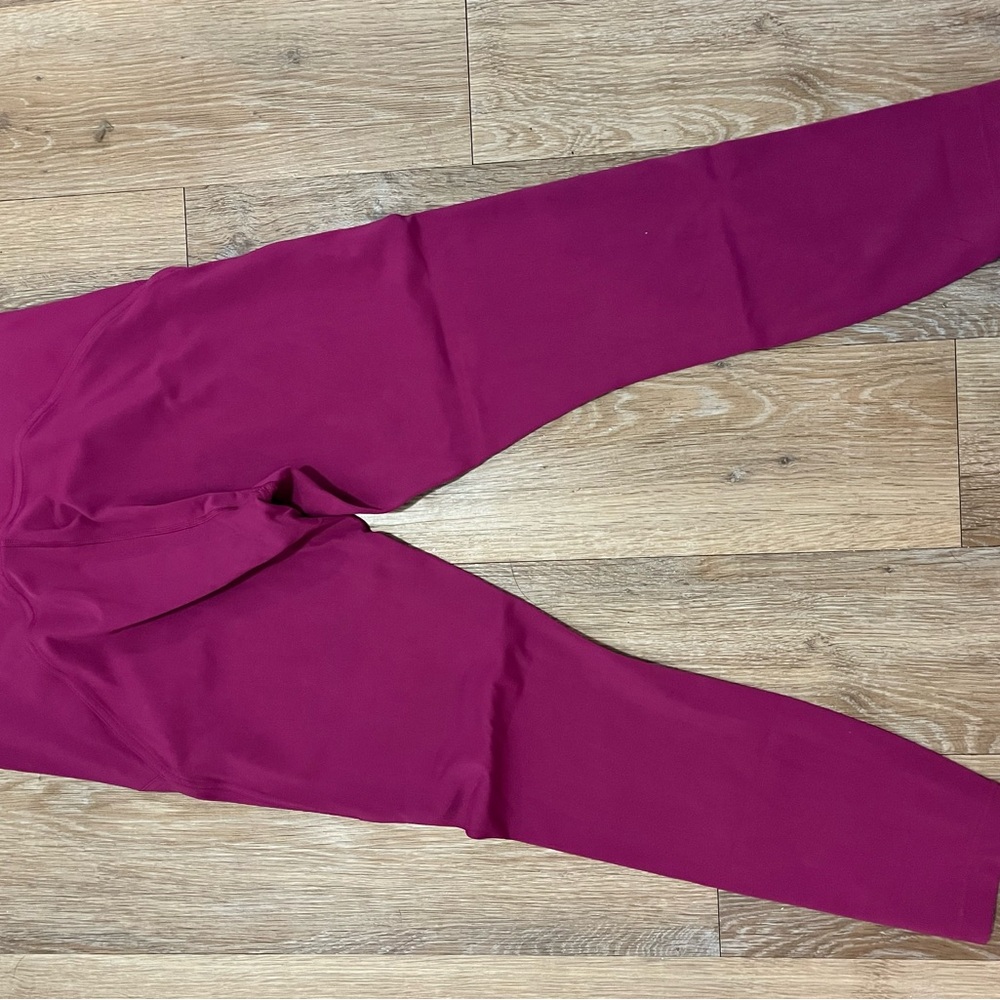 Lululemon Magenta Leggings - Picture 3 of 6